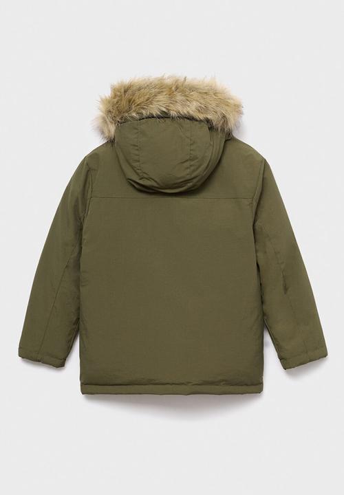 MANGO - Fernando pull over jacket - khaki