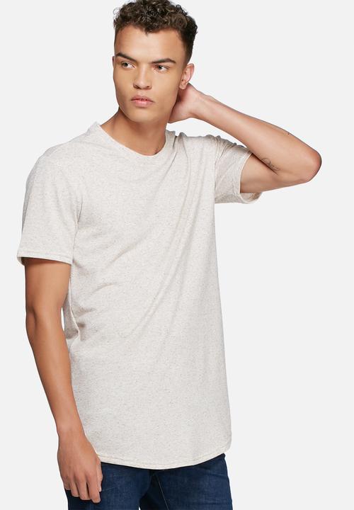 basicthread - Loopback curved hem tee