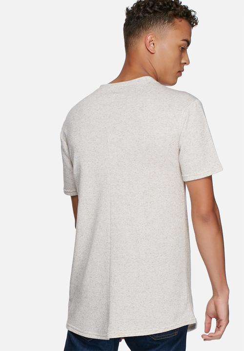basicthread - Loopback curved hem tee