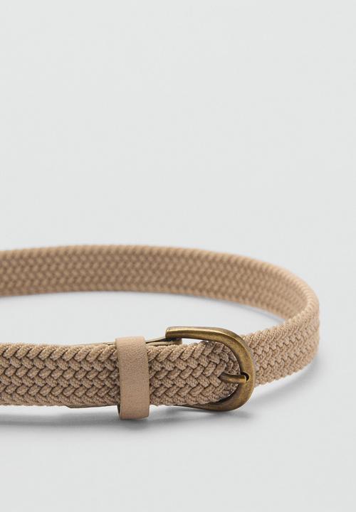MANGO - Belt henryc - medium brown