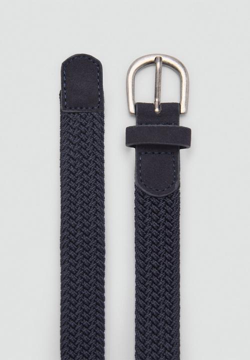 MANGO - Belt henry - navy