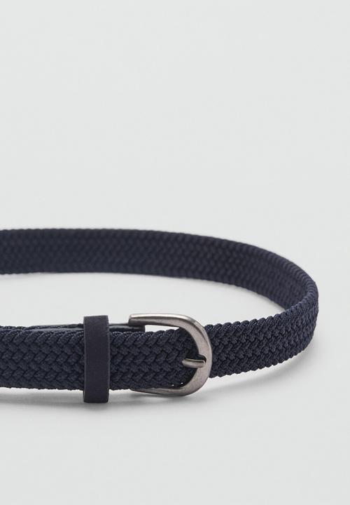 MANGO - Belt henry - navy