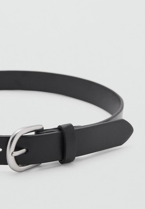 MANGO - Belt albert - black