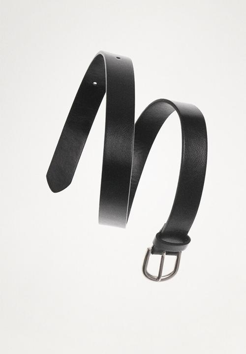 MANGO - Belt albert - black