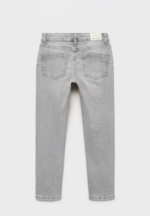 MANGO - Jeans Slim2 - Open Gray