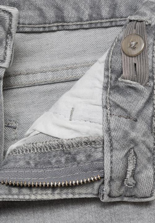 MANGO - Jeans Slim2 - Open Gray