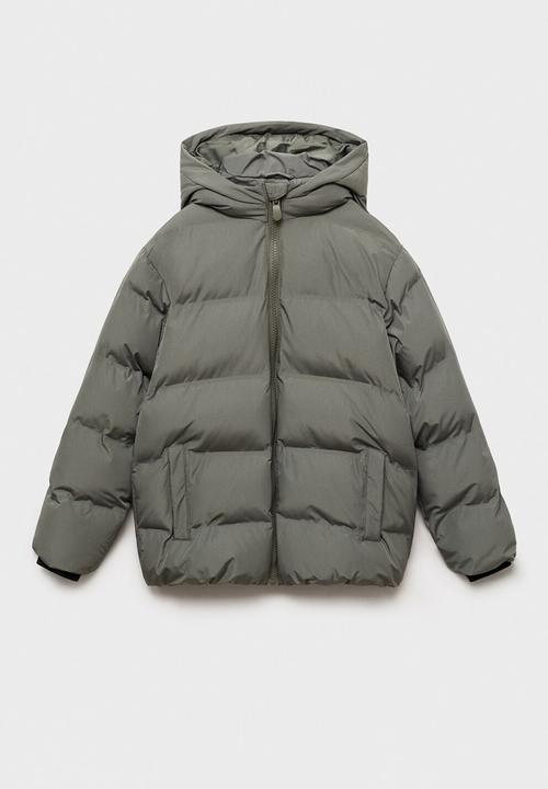 MANGO - Africa  pull over jacket - pastel green