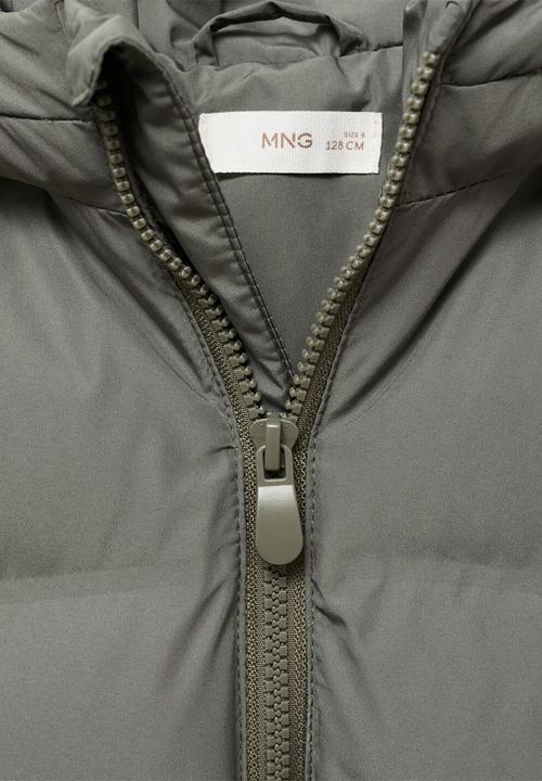 MANGO - Africa  pull over jacket - pastel green