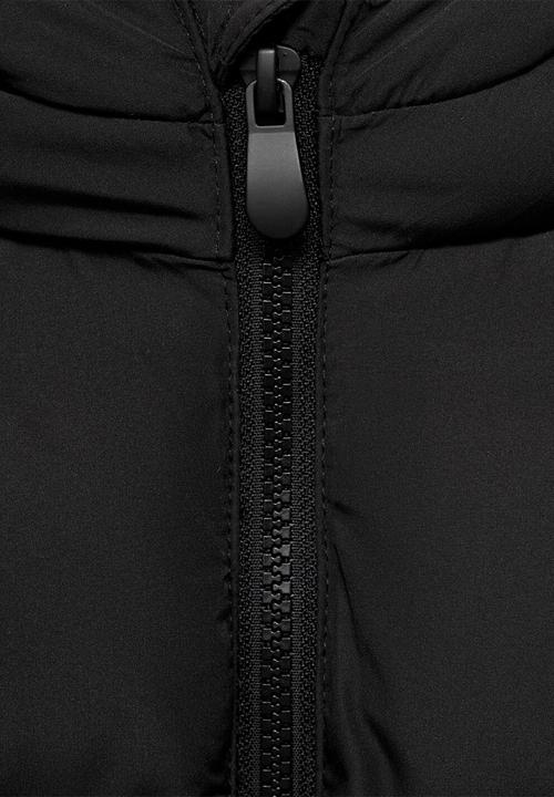 MANGO - Africa pull over jacket - black