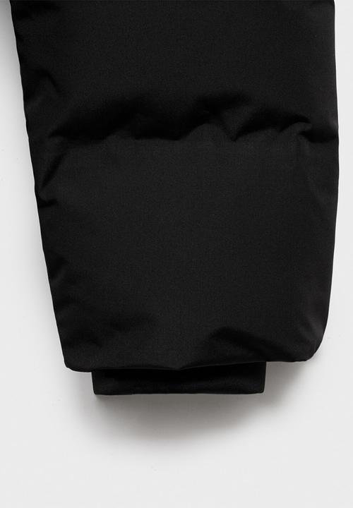 MANGO - Africa pull over jacket - black