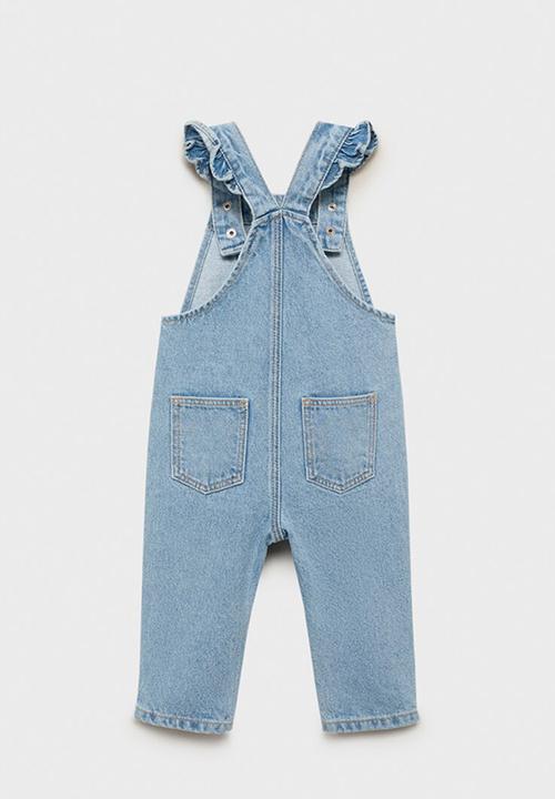 MANGO - Overall emille - open blue