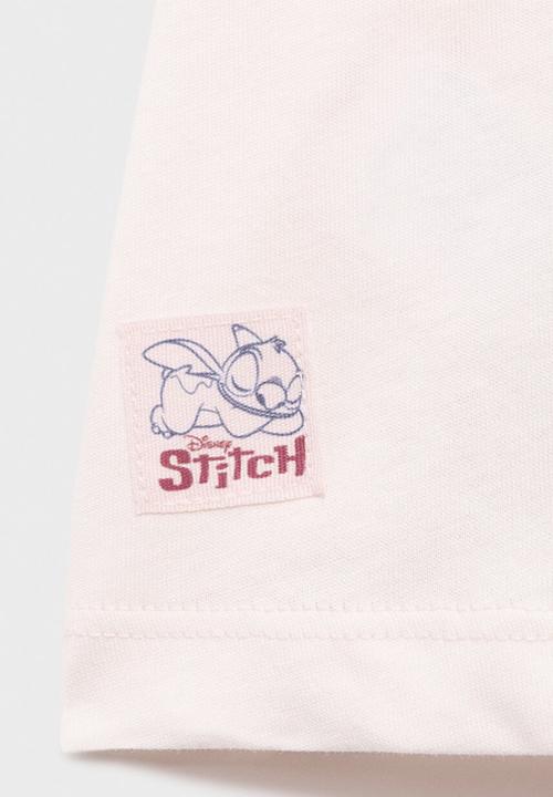 MANGO - T-shirt stibest - pink