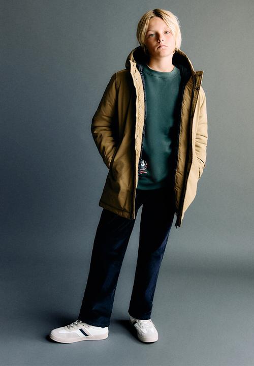 MANGO - Steve pull over jacket - brown