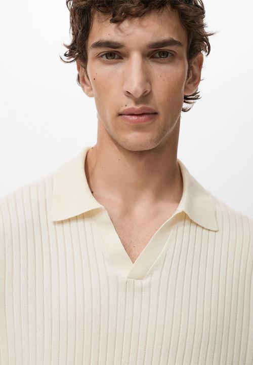 MANGO - Polo Taurus - Off white