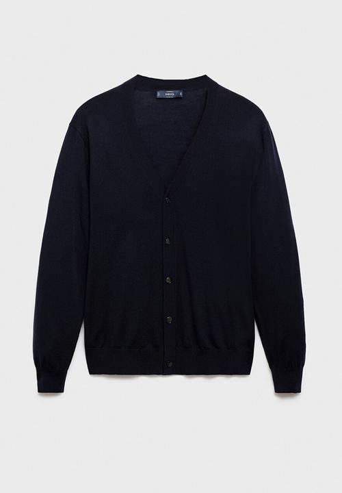 MANGO - Cardigan Willyc - Navy