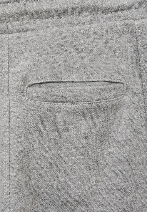 MANGO - Pique jogger trousers - grey