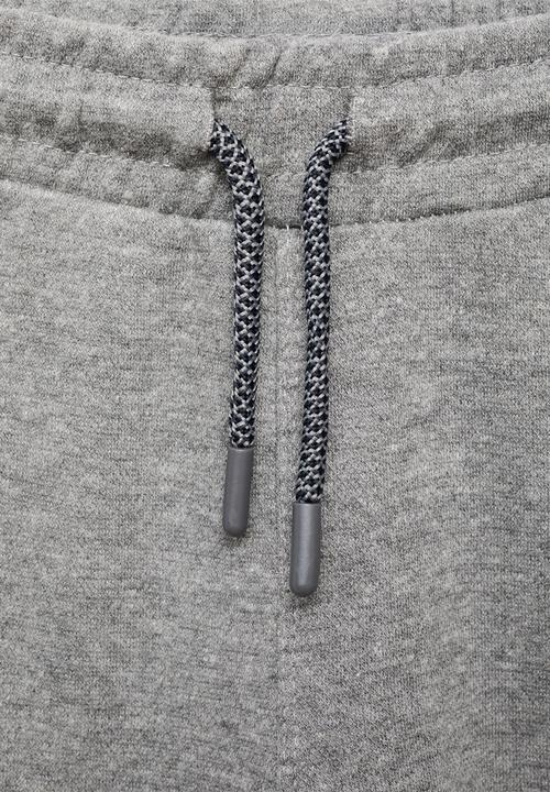 MANGO - Pique jogger trousers - grey