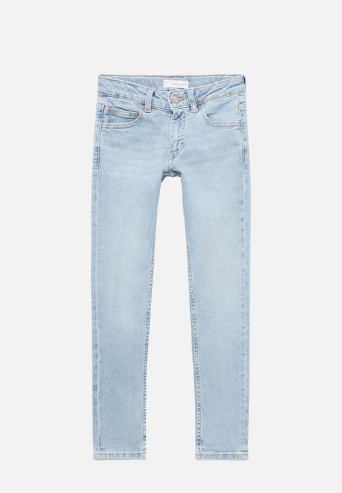 MANGO - Jeans Skinny - Open Blue