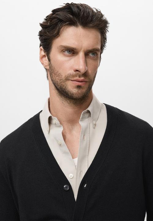 MANGO - Cardigan Willyc - Black