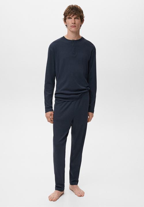 MANGO - Pijama Pack Diplo - Navy