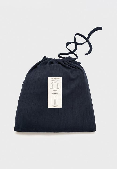 MANGO - Pijama Pack Diplo - Navy