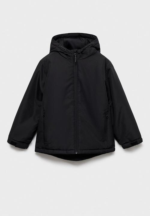 MANGO - Alberto pullover jacket- black