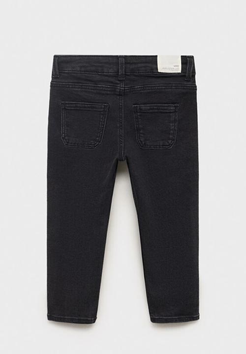 MANGO - Jeans Diego - Black Denim
