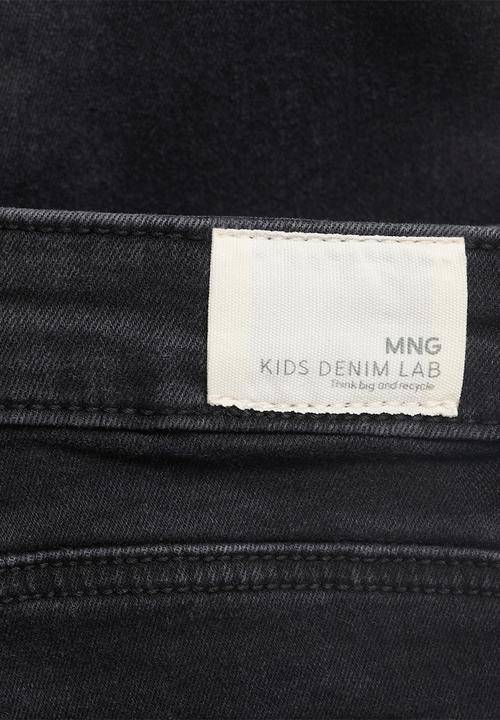 MANGO - Jeans Diego - Black Denim