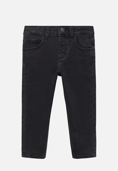 MANGO - Jeans Diego - Black Denim
