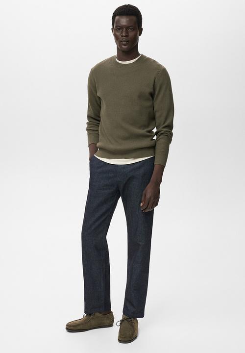 MANGO - Jersey Antigua - Dark Green