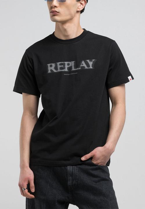 Replay - Basic Tee 30/1 - Black