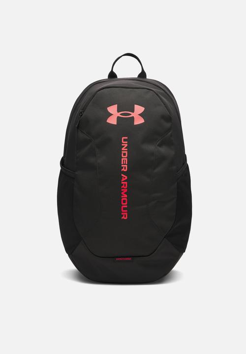 Under Armour - UA Hustle Lite Backpack - Black/Racer Red