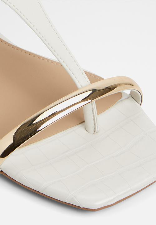 ALDO - Catlyn sandal - white/bone