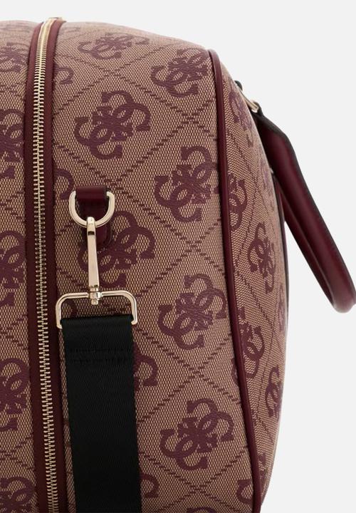GUESS - Berta weekender duffle - burgundy