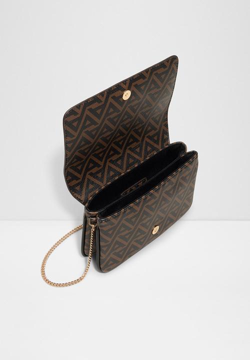 ALDO - Riverly crossbody bag - brown