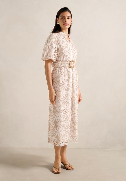Forever New - Valencia Broderie Shirt Dress