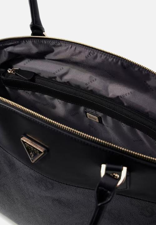 GUESS - Berta deluxe dome tote - charcoal