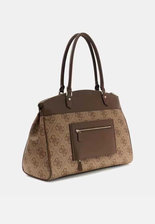 GUESS - Berta deluxe dome tote - light brown