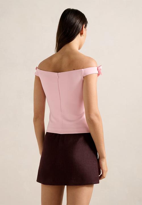 Forever New - Faye Applique Bardot Top
