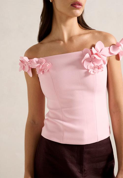 Forever New - Faye Applique Bardot Top