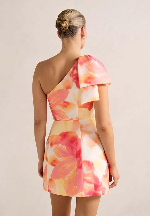 Forever New - Darcy One Shoulder Bow Mini Dress