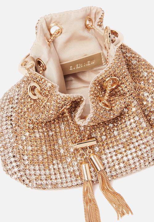 Forever New - Skylah Sparkle Metal Handle Bag