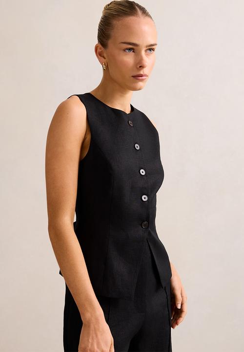 Forever New - Saylor linen waistcoat 