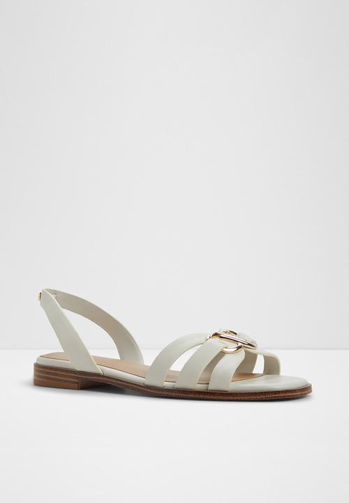 ALDO - Nydirarin sandal - white