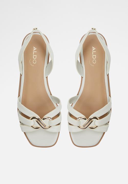 ALDO - Nydirarin sandal - white