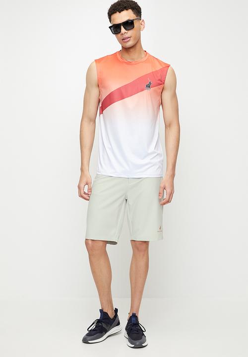 POLO - MONGEZI  Sport Tech Golf Short - Grey