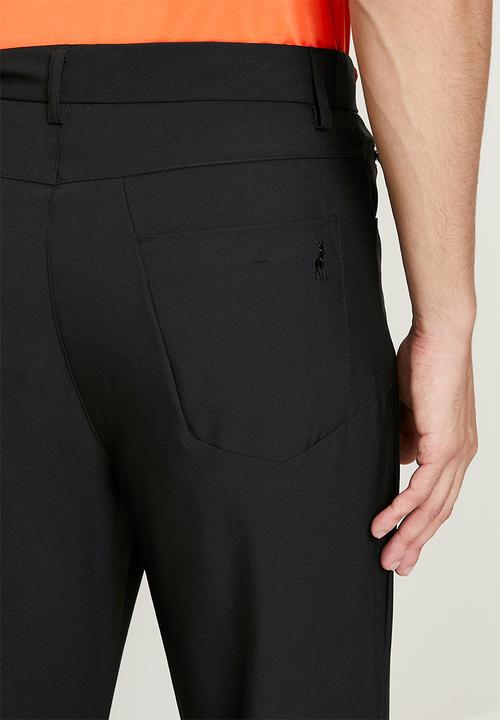 POLO - AKHONA  Sport Tech Golf Pant - Black
