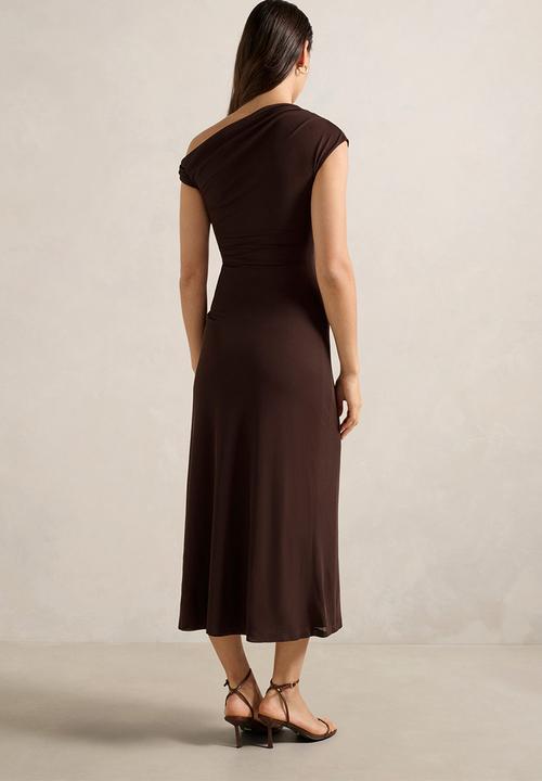 Forever New - Paris Draped Mesh Midi Dress