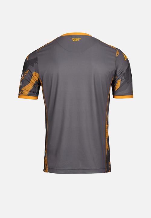 KAPPA - Kaizer Chiefs Kombat 2026 Am- Away Jsy - Grey & Yellow