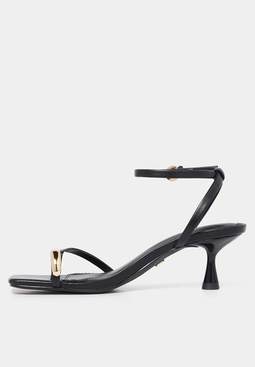 Forever New - Tatiana Toe Loop Trim Strappy Sandal Heel